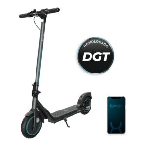 Patinete eléctrico Cecotec Bongo D20E Connected 250W 20km/h App Homologado DGT Negro