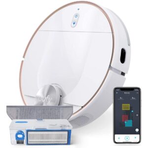 Eufy RoboVac L70 Hybrid Robot Aspirador y Friegasuelos con Navegación iPath Laser