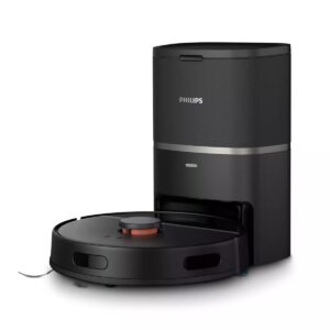 Philips HomeRun 3000 Aqua Robot Aspirador y Friegasuelos con Detección de Alfombras